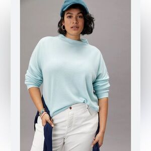 The Alani Cashmere Mock-Neck Sweater by Pilcro From Anthropologie (never worn)